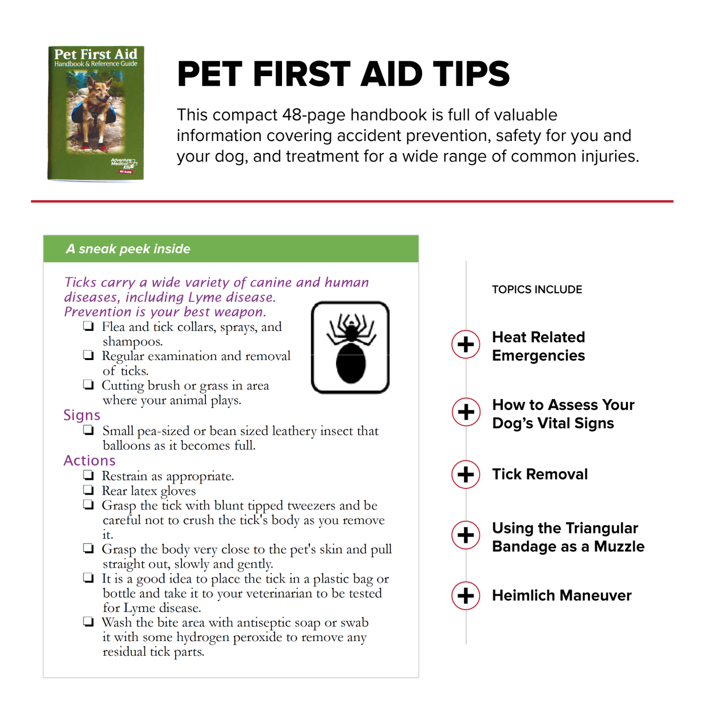 Adventure Medical Kits Trail Dog First Aid Medical Kit