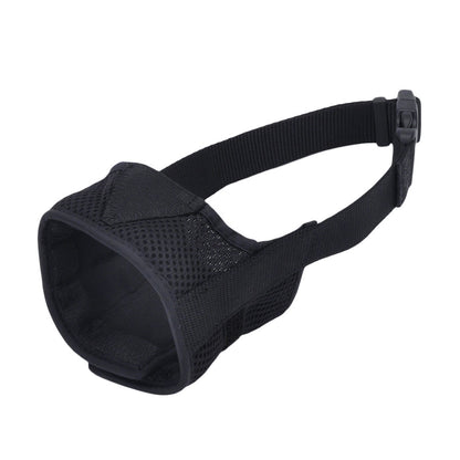 Coastal - Best Fit - Adjustable Comfort Dog Muzzle, Black, 6.5" - 9" (Medium)