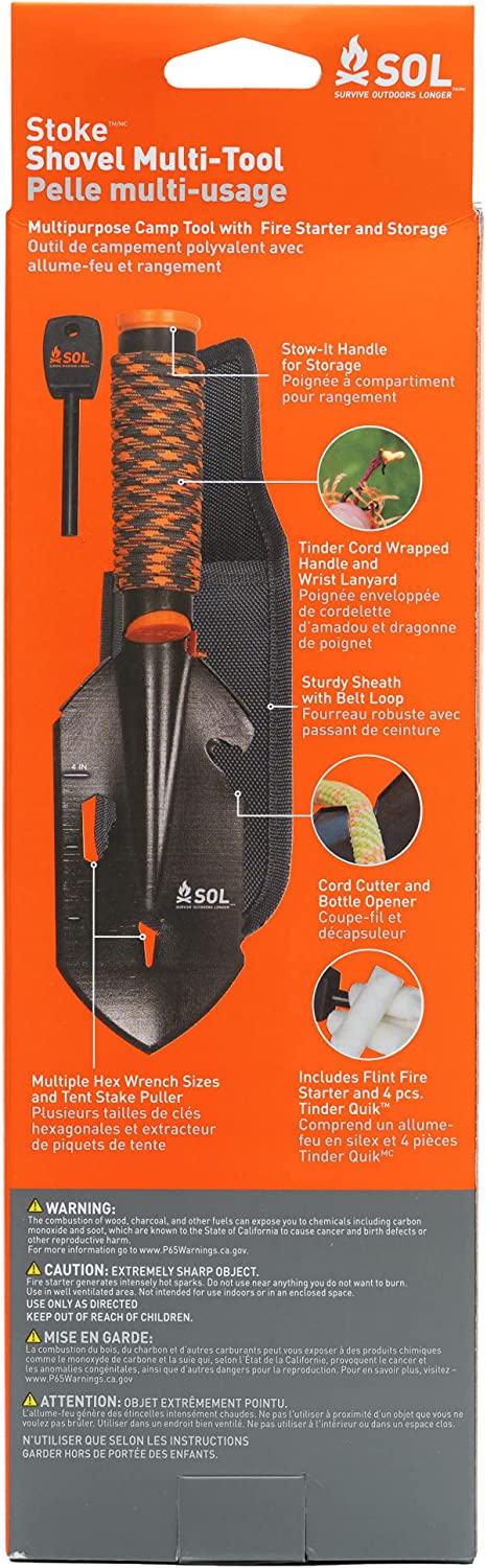 SOL Stoke Folding Shovel