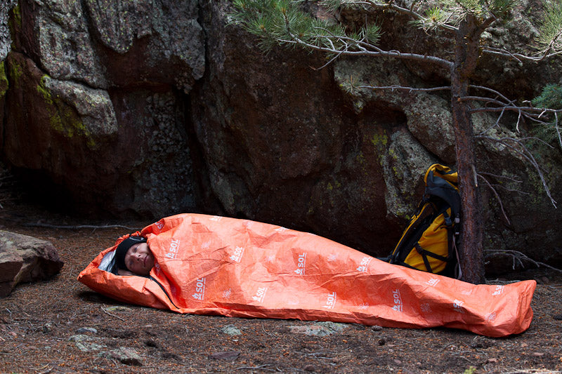 S.O.L. 70% Reflective Escape Bivvy, Orange