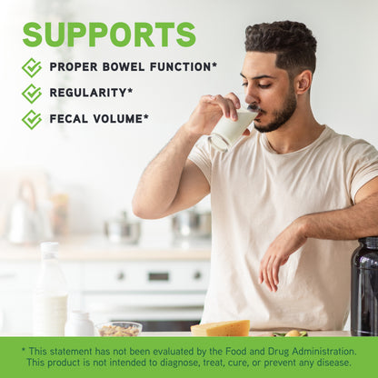 DaVinci Labs Clearly Fiber - Supplement to Support Intestinal Regularity, Normal Bowel Function, and Triglyceride Levels Within Normal Ranges* - Vegetarian - Gluten-Free - 30 Servings