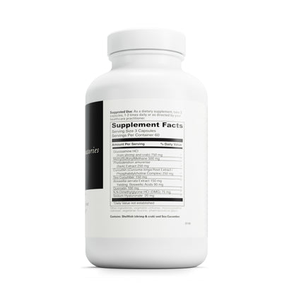 DaVinci Labs CX-2 Solution - Dietary Supplement to Support Muscle Function, Joint Health, Hydration and Flexibility* - With Glucosamine HCl, MSM, Sea Cucumber, and More - Gluten-Free - 180 Capsules