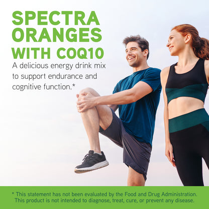 DaVinci Labs Spectra Orange - Energy Drink Supplement to Support Endurance, Metabolism and Cognitive Function - With Fiber, Protein, Vitamins, Minerals and More - Vegetarian - Gluten-Free -30 Servings