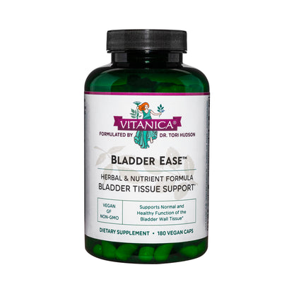 Vitanica Bladder Ease, Bladder Support, Vegan, 180 Capsules