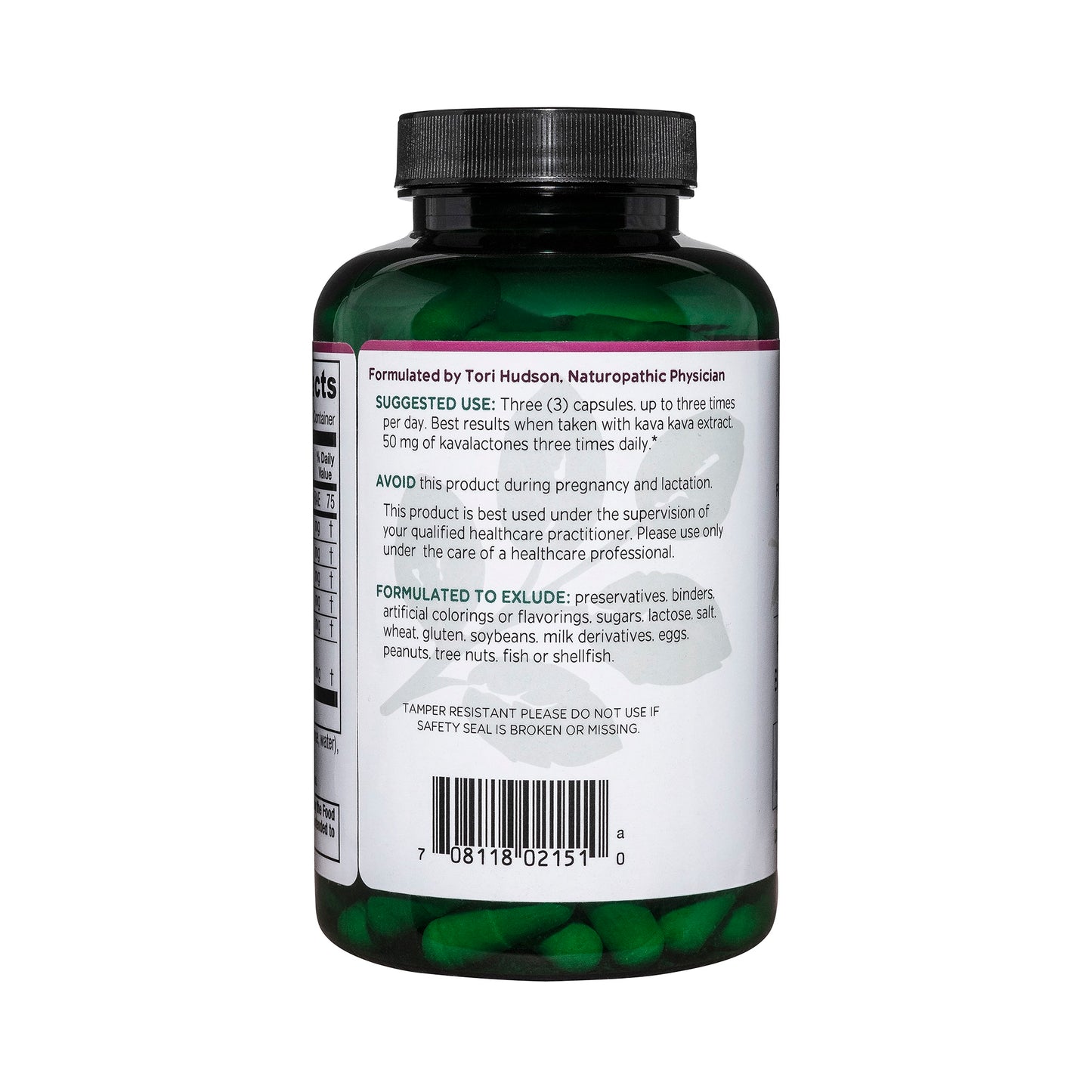 Vitanica Bladder Ease, Bladder Support, Vegan, 180 Capsules