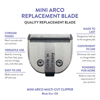 WAHL Professional Animal 30 MiniArco Replacement Trimmer Blade (2179-100)
