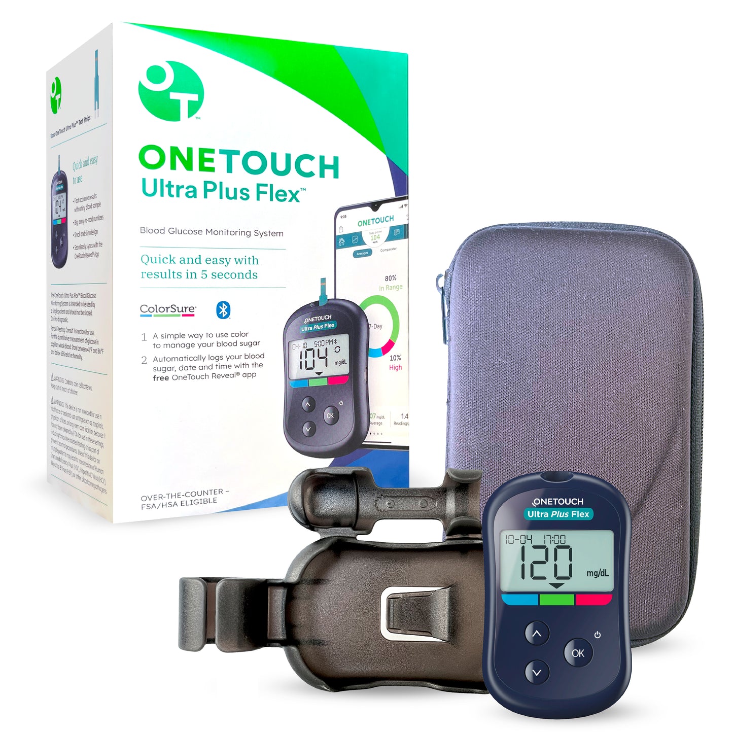 OneTouch Ultra Plus Flex Blood Glucose Meter
