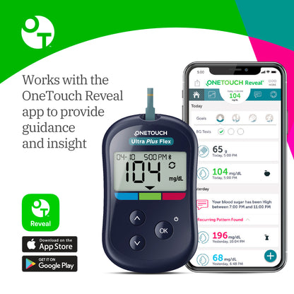 OneTouch Ultra Plus Flex Blood Glucose Meter