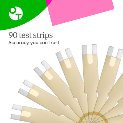 OneTouch Verio Diabetes Test Strips Value Pack - 30 Count (3 Pack)
