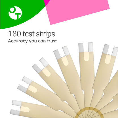 OneTouch Verio Diabetes Test Strips Value Pack - 30 Count (6 Pack)
