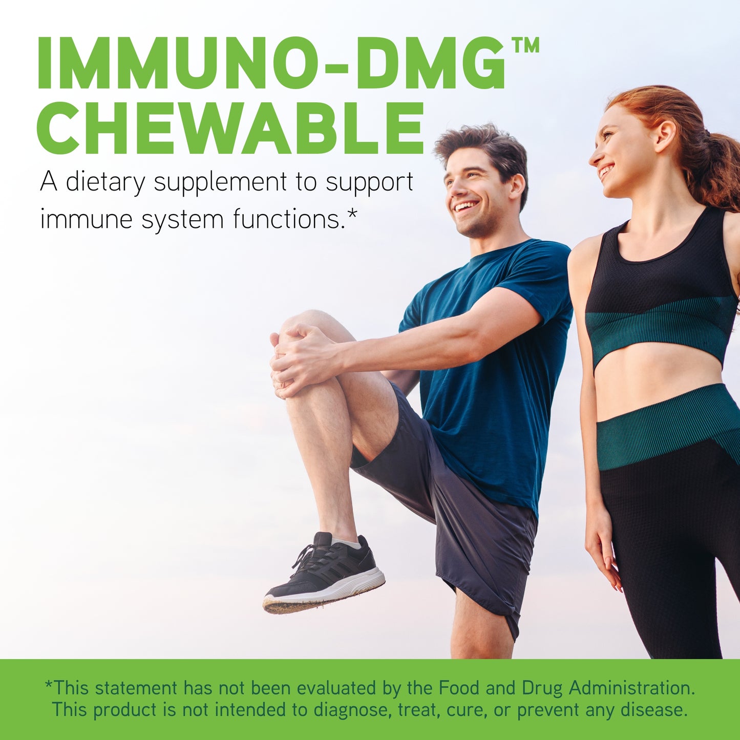 DaVinci Labs Immuni-DMG Chewable with Elderberry and Vitamin D3 - Dietary Supplement to Support Cell and Immune Health* - With Vitamin C, D3, E, Black Elderberry, DMG and More - 120 Chewable Tablets