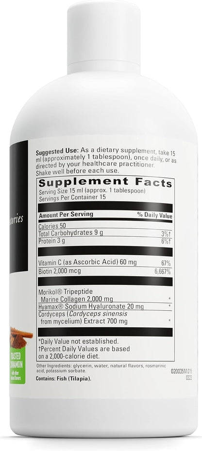 DAVINCI Labs - Collagen Flex - A Liquid Dietary Supplement to Support Healthy Joints - Toasted Cinnamon - Gluten Free, Soy Free - 7.6 fl oz