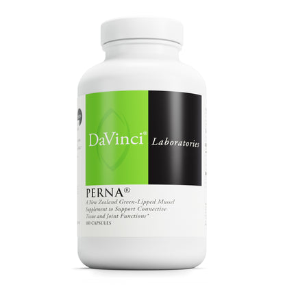 DaVinci Labs Perna - Helps Support Joint Health with New Zealand Green Mussel, a Source of Omega-3, 6, 9 Fatty Acids, Glucosamine & Chondroitin - 180 Capsules (90 Servings)
