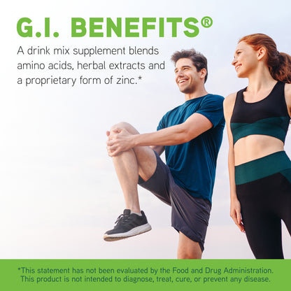 DaVinci Labs GI Benefits - Digestive & Gut Health Supplement Powder with Zinc, L-Glutamine & More - Helps Support Immune System* - 30 Servings (13.55 oz)