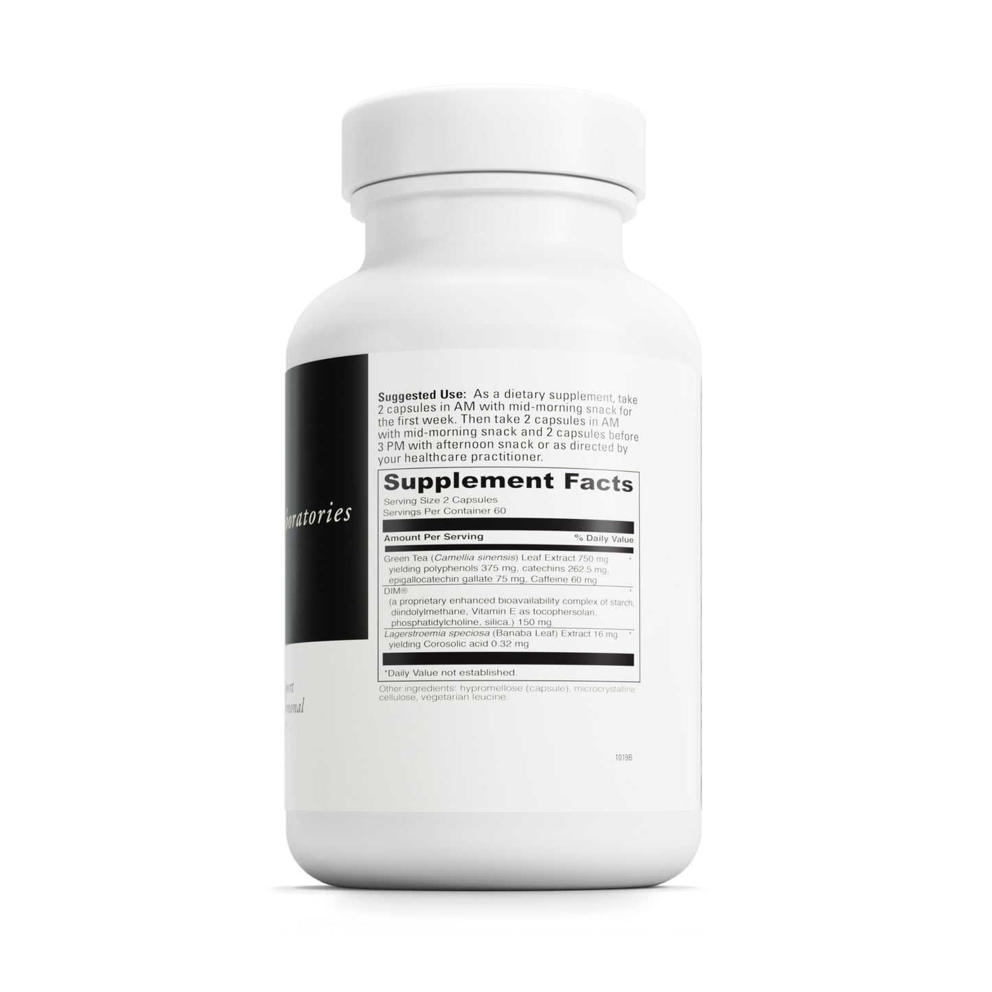 DaVinci Labs Dim Plex - Dietary Supplement to Support Hormonal Balance & Healthy Weight Management for Women and Men* - With Banaba Leaf and More - Vegetarian - Soy Free - Gluten-Free - 120 Capsules