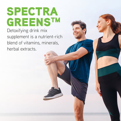 DaVinci Labs Spectra Greens Detoxifier - Helps Support Detoxification, Immune System, Digestive Health & Heart Health with Probiotics, Super Greens & More* - 356.25g (30 Servings)
