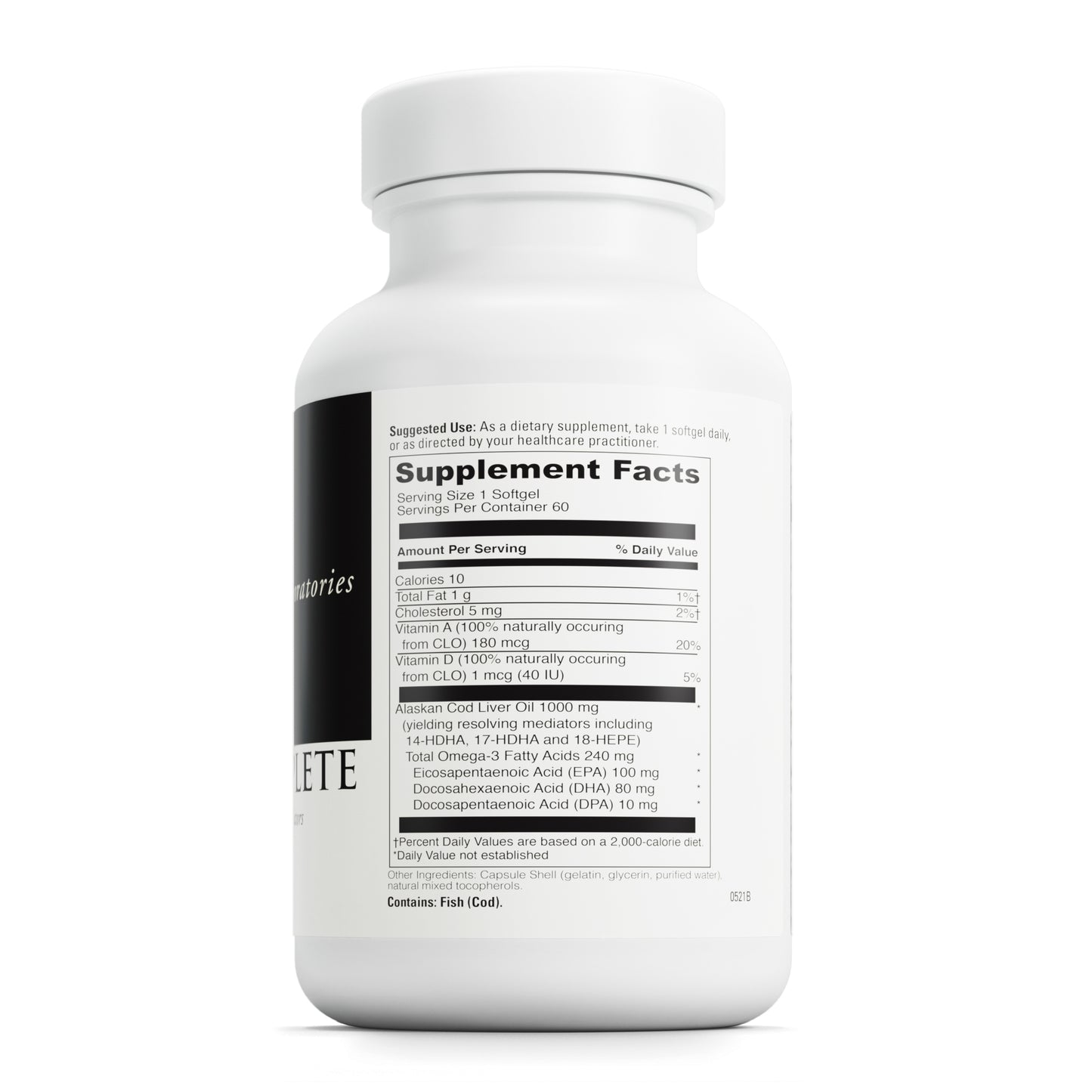 DaVinci Labs SPM Complete - Helps Support Immune System, Digestive Health, Joint Health & More with Omega-3 Fatty Acids, Including EPA, DHA & DPA - Gluten-Free - 60 Softgels