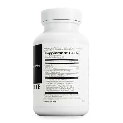 DaVinci Labs SPM Complete - Helps Support Immune System, Digestive Health, Joint Health & More with Omega-3 Fatty Acids, Including EPA, DHA & DPA - Gluten-Free - 60 Softgels