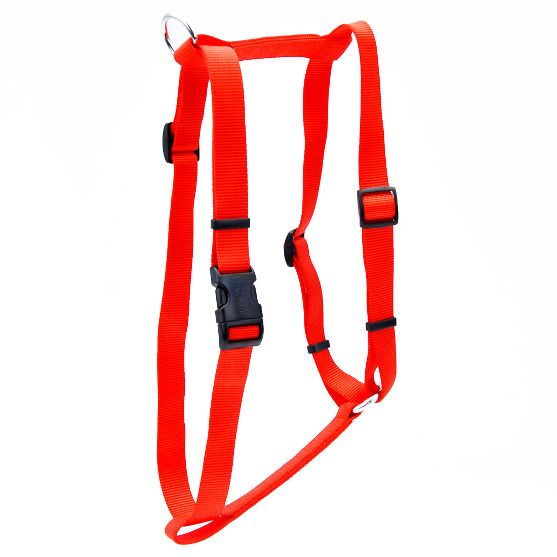 Coastal - Standard Adjustable Dog Harness, Red, 1" x 22"-38"
