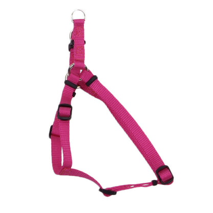 Coastal - Comfort Wrap - Adjustable Dog Harness, Pink Flamingo, 1" x 26"-38"