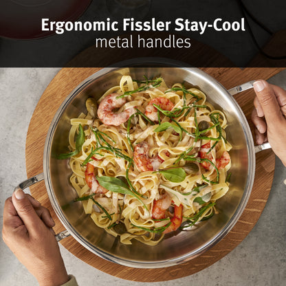 Fissler Original-Profi Collection¬Æ Stainless Steel Stock Pot with Lid, 2.2 Quart