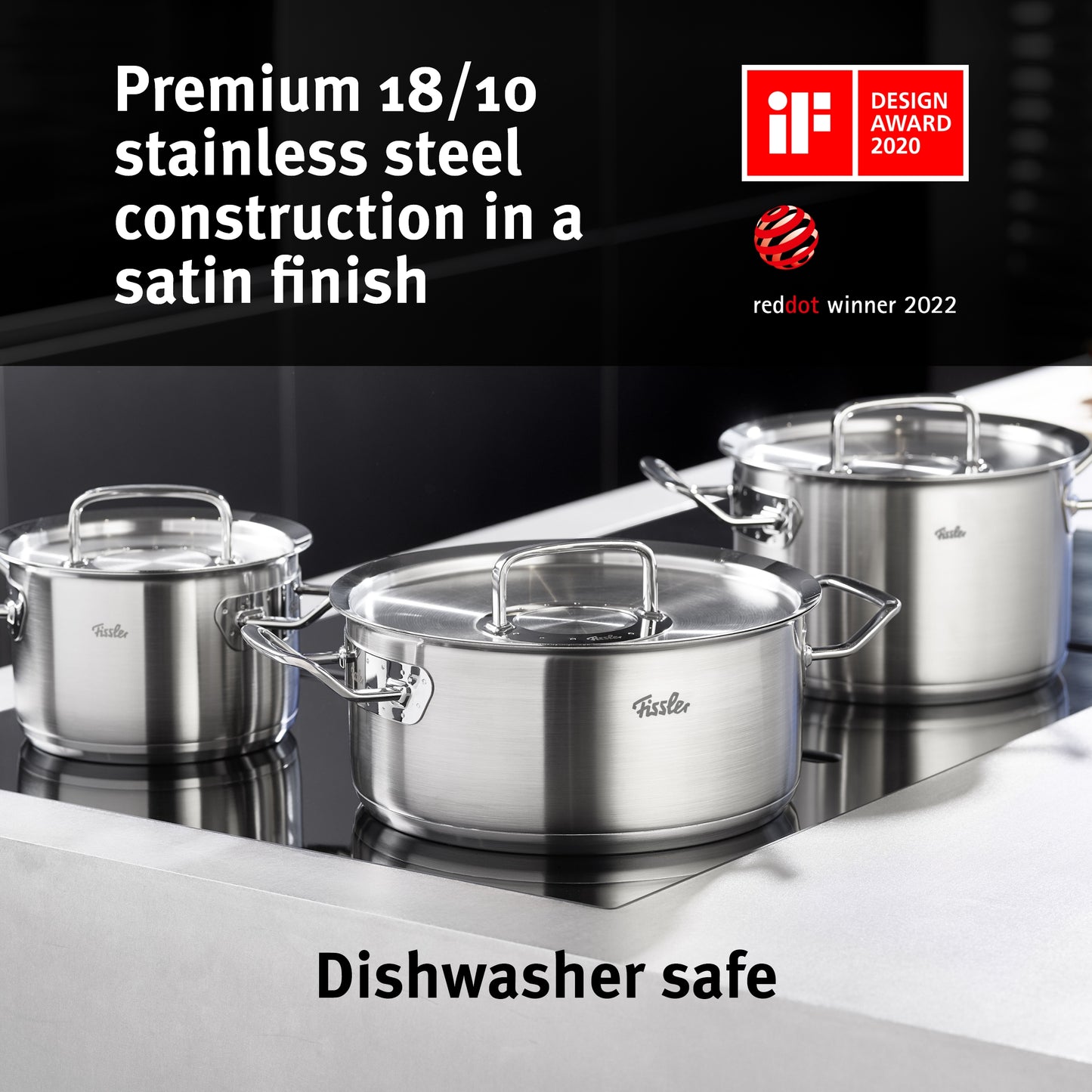 Fissler Original-Profi Collection¬Æ Stainless Steel Stock Pot with Lid, 10.6 Quart