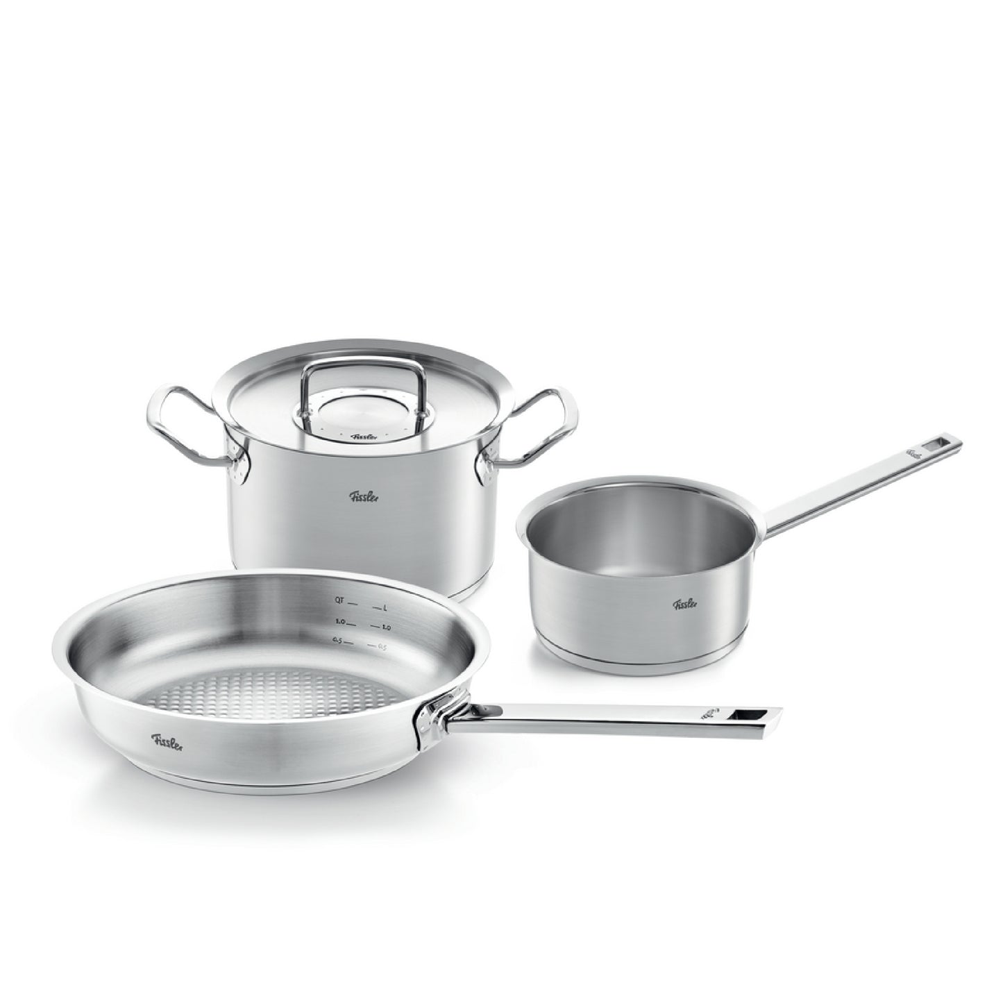 Fissler Original-Profi Collection Stainless Steel Set, 4 Piece