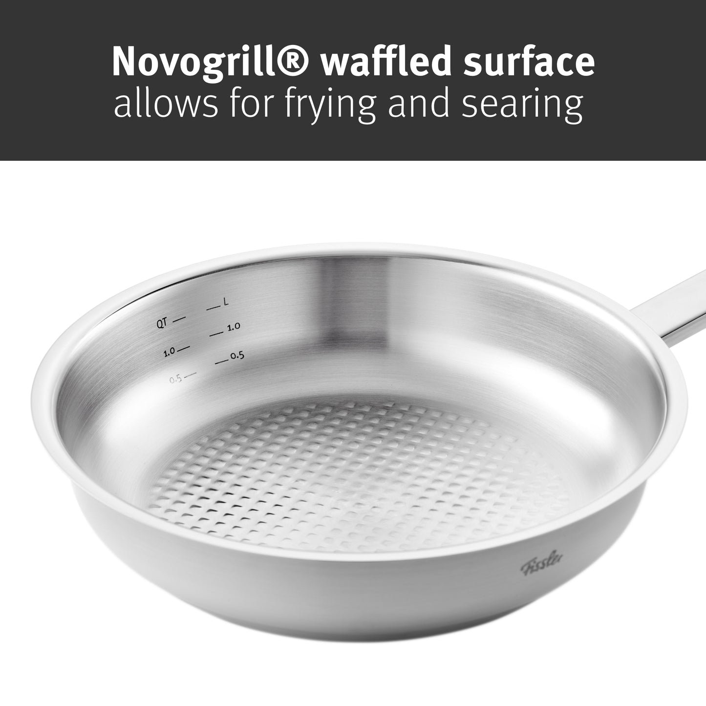 Fissler Original-Profi Collection Stainless Steel Fry Pan, 9.5"