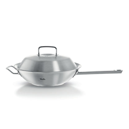 Fissler Original-Profi Collection¬Æ Stainless Steel Wok with Lid, 11.8 Inch