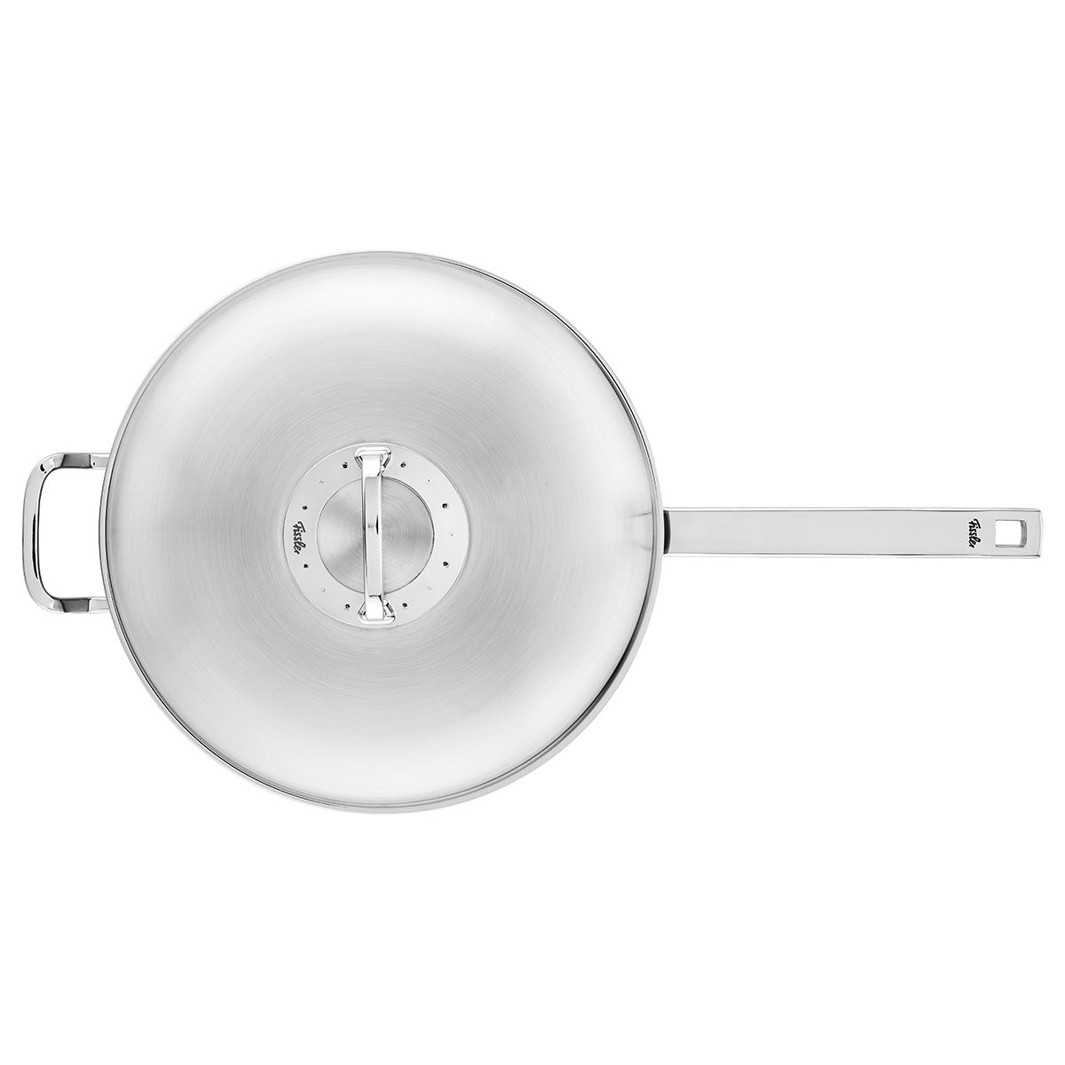 Fissler Originial-Profi Collection¬†Multi Ply Wok with Long Handle 12.6", 4.2 Quart