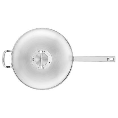 Fissler Originial-Profi Collection¬†Multi Ply Wok with Long Handle 12.6", 4.2 Quart
