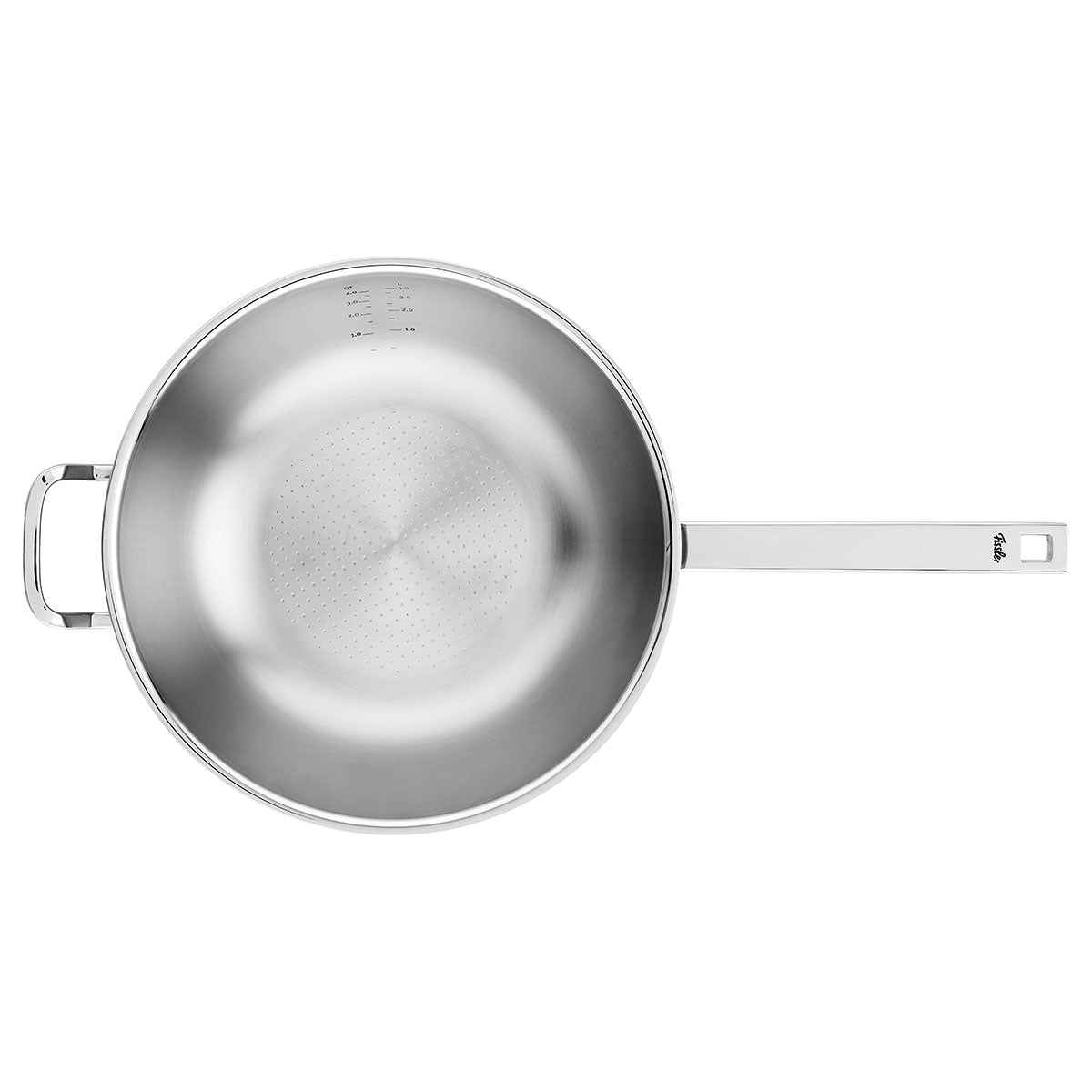 Fissler Originial-Profi Collection¬†Multi Ply Wok with Long Handle 12.6", 4.2 Quart