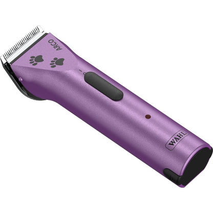 WAHL Professional Animal Arco Pet, Dog, Cat, and Horse Cordless Clipper Kit, Purple (8786-1001)