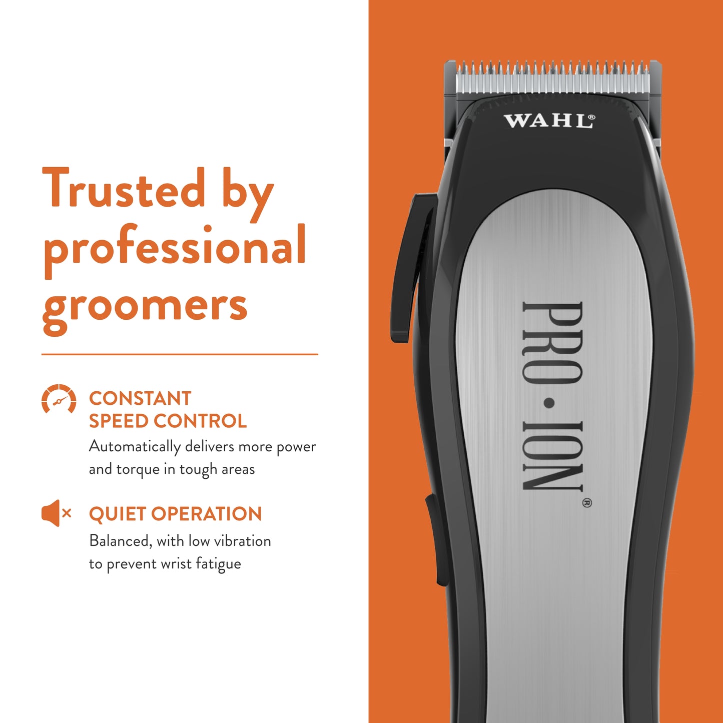 WAHL Professional Animal Pro Ion Pet, Dog, and Cat Cordless Clipper Kit (9705)