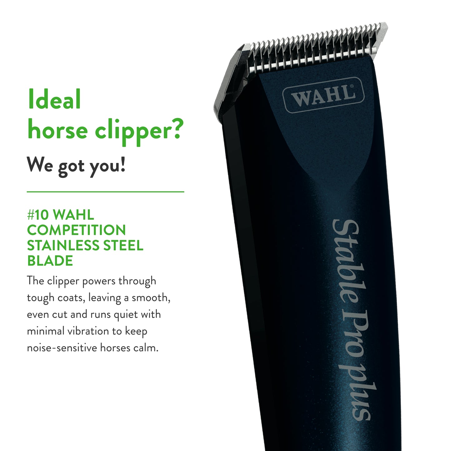WAHL Professional Animal Stable Pro Plus Horse Clipper Kit (9774)
