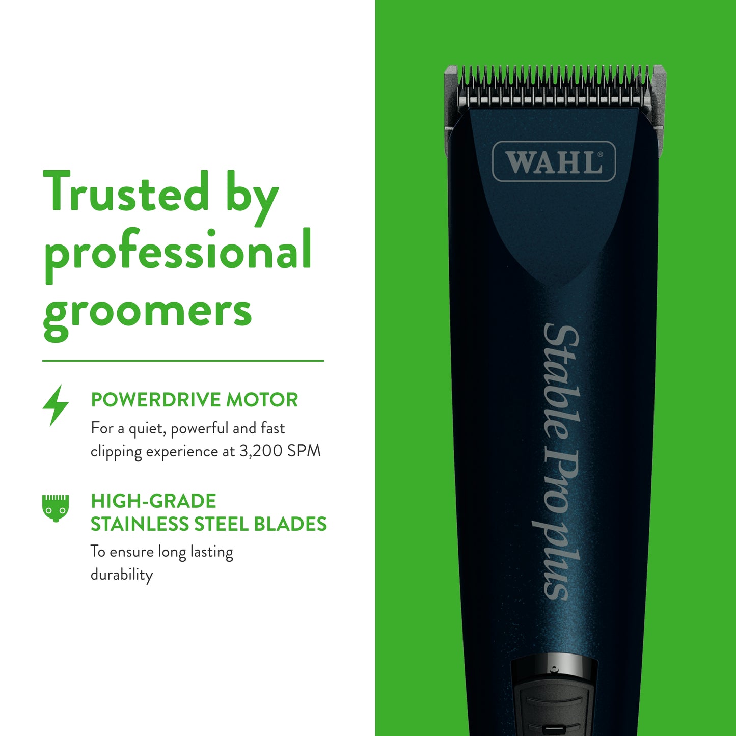 WAHL Professional Animal Stable Pro Plus Horse Clipper Kit (9774)