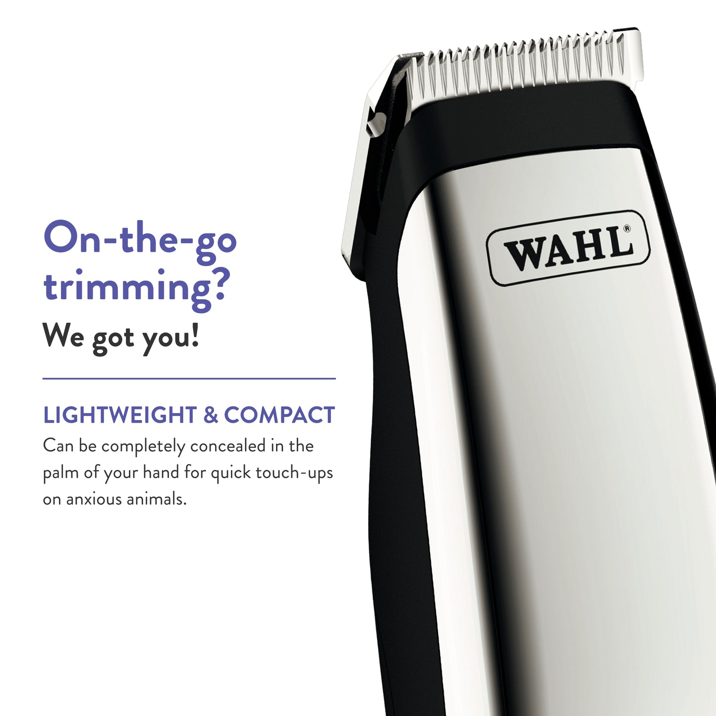 WAHL Professional Animal Equine Super Pocket Pro Trimmer (9961-2881)