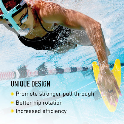 FINIS  Freestyler Hand Paddles - Adult -  Yellow