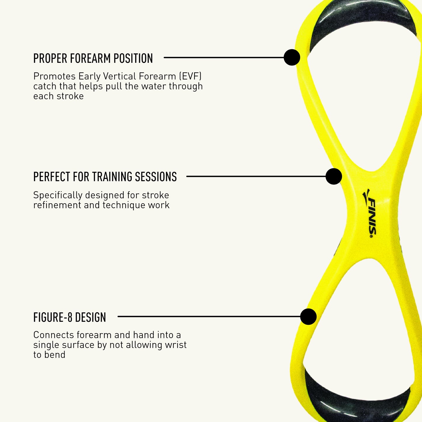 FINIS Forearm Fulcrums Adult
