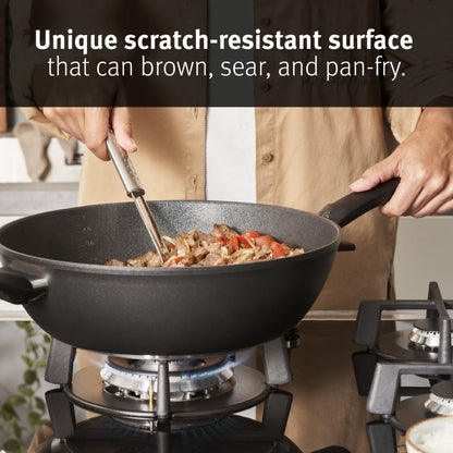 Fissler Adamant Nonstick Wok, 12.6"