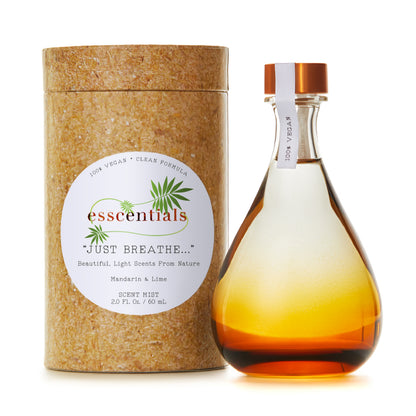 Esscentials Just Breathe... Fragrance Mist, Notes of Mandarin and Lime, 2.0 Oz