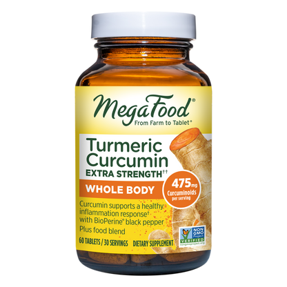 Megafood - Turmeric Strength For Whole Body 60 Tablets 133648