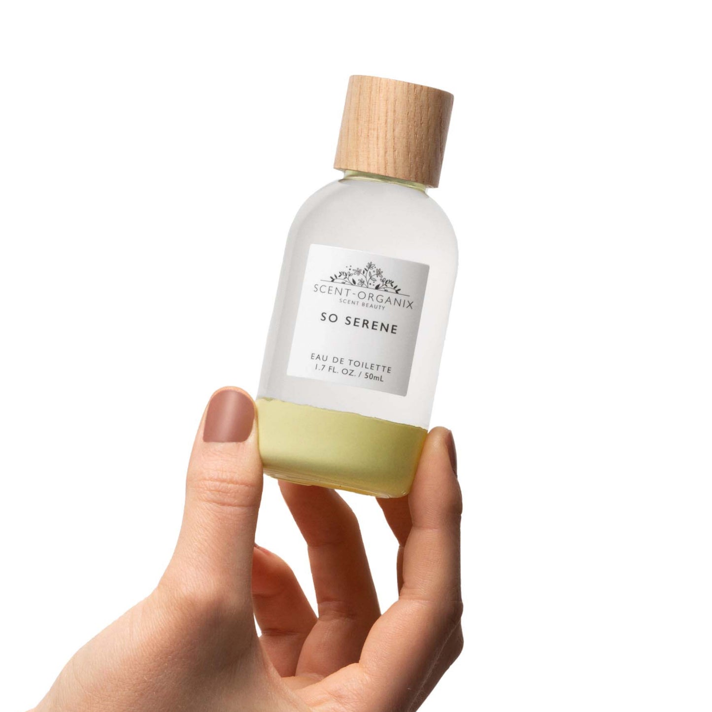 Scent-Organix So Serene Perfume for Men & Women by Scent Beauty - Citrusy and Fruity Scent with Notes of Mandarin, Wild Freesia & Green Tea - Non-Toxic, Vegan & Biodegradable Perfume - 1.7fl Oz