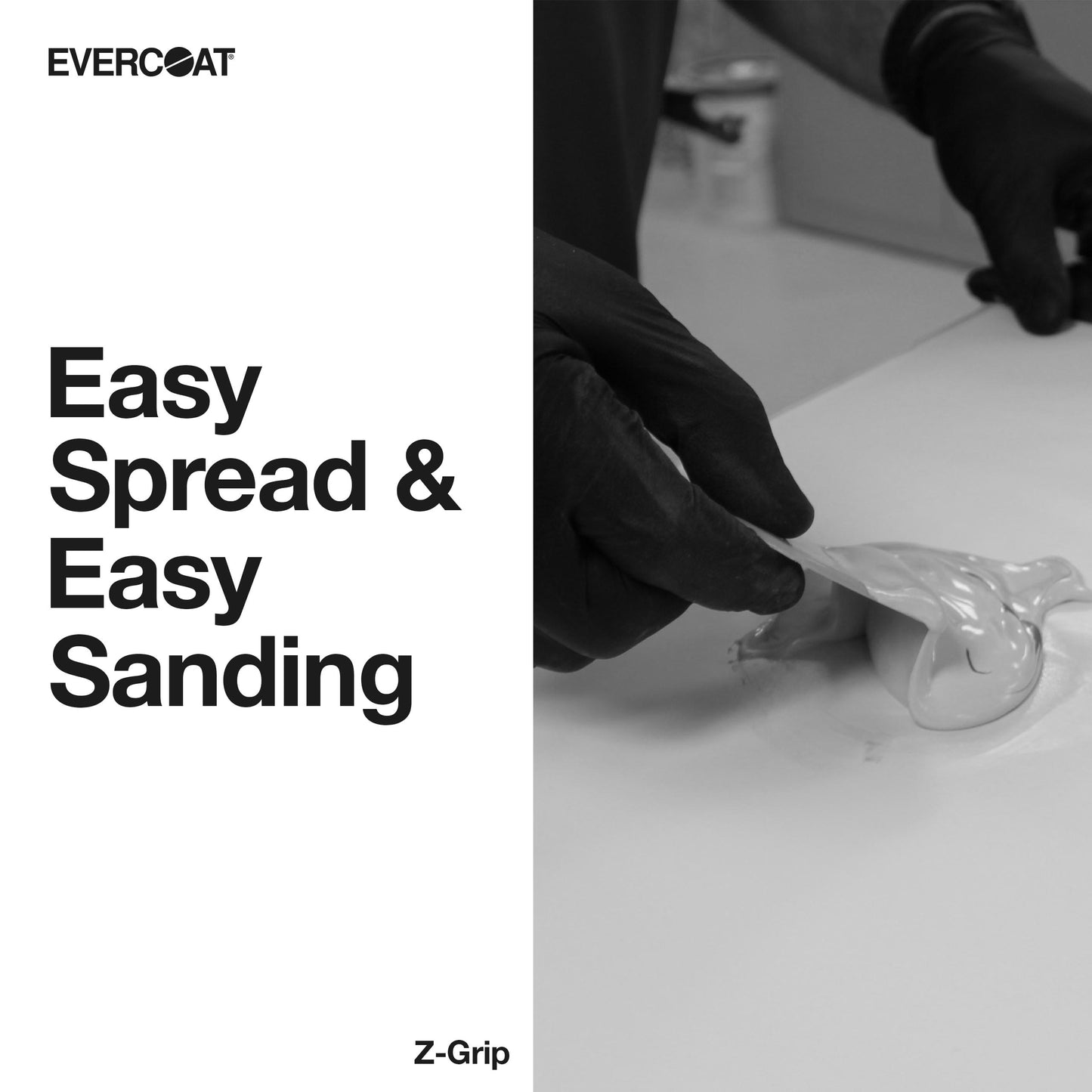 Evercoat 282 Z-Grip Non-Clog Lightweight Filler - Gallon (Blue cream hardener included)