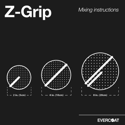 Evercoat 282 Z-Grip Non-Clog Lightweight Filler - Gallon (Blue cream hardener included)