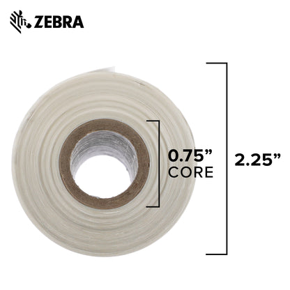Zebra - 4 x 6 in Direct Thermal Paper labels, Z-Perform 1000D Permanent Adhesive Shipping labels, Zebra Mobile Printer Compatible, 0.75 in Core - 12 rolls - 10031661SP