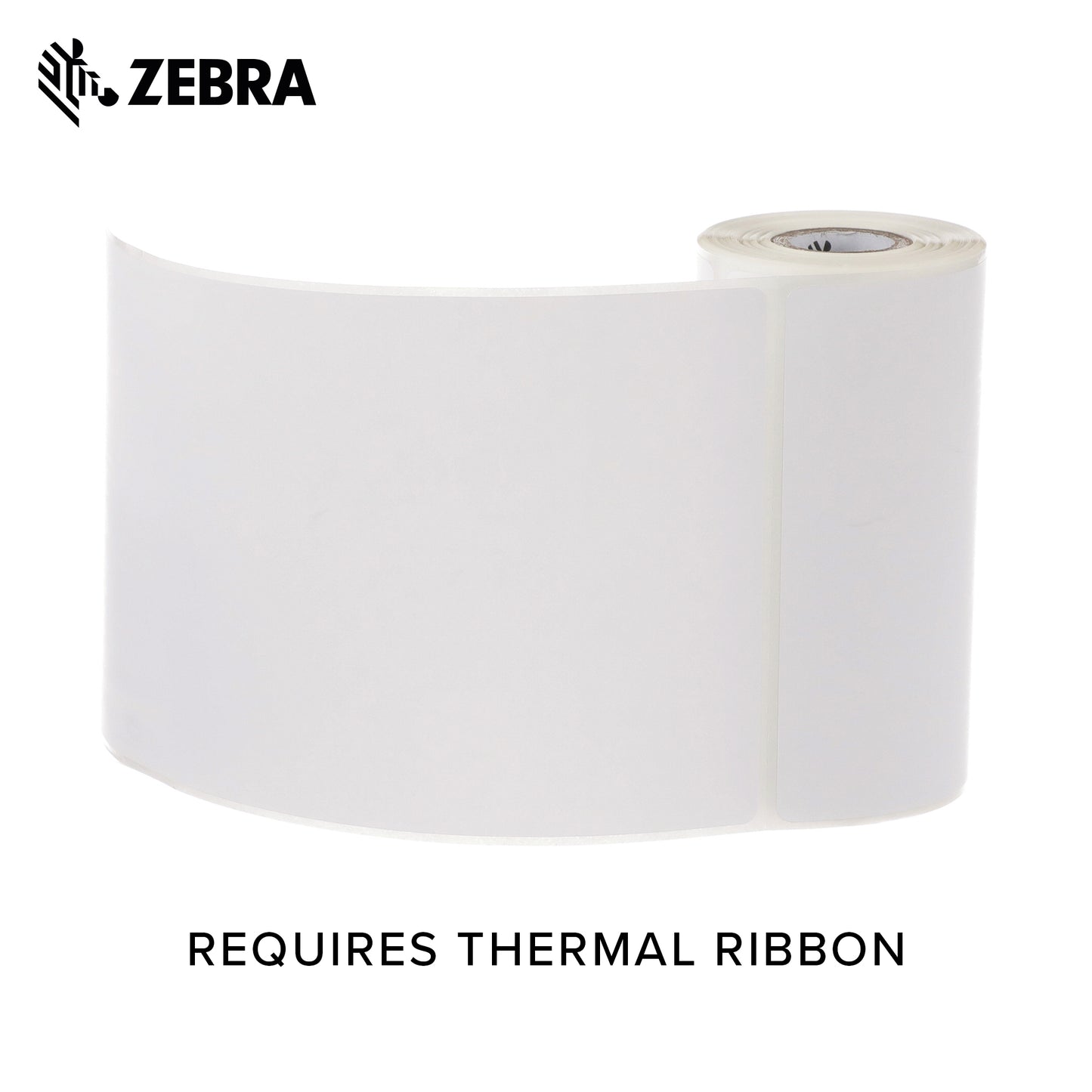 Zebra - 4 x 6 in Direct Thermal Paper labels, Z-Perform 1000D Permanent Adhesive Shipping labels, Zebra Mobile Printer Compatible, 0.75 in Core - 12 rolls - 10031661SP