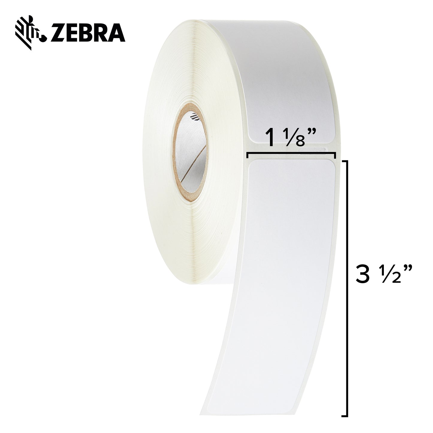 Zebra Dymo Address Labels 1 1/8 x 3 1/2 in Compatible with Dymo LabelWriter Printer 8 Rolls 10033430SP
