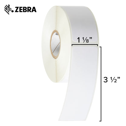 Zebra Dymo Address Labels 1 1/8 x 3 1/2 in Compatible with Dymo LabelWriter Printer 8 Rolls 10033430SP