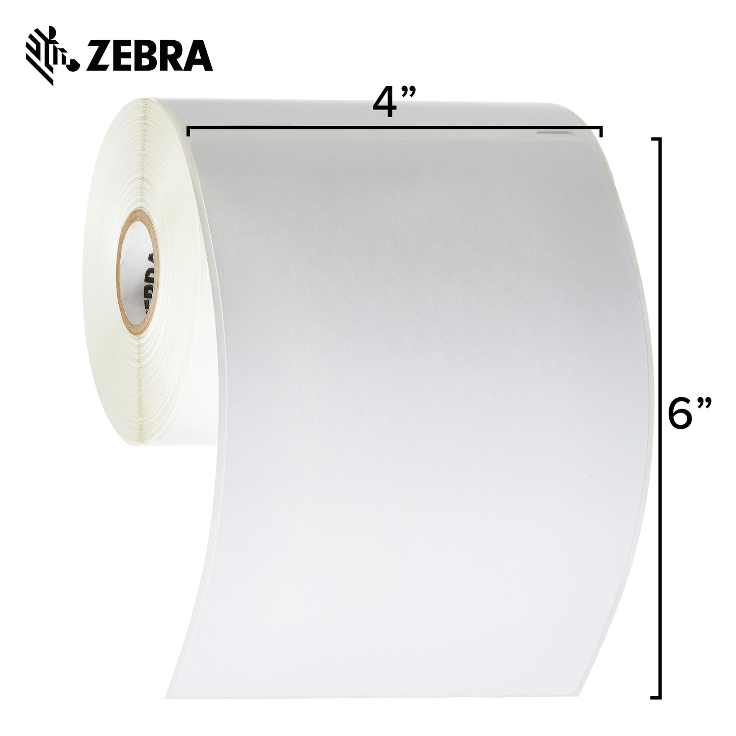 Zebra Dymo XL Shipping Labels 4 x 6 in Compatible with Dymo LabelWriter 4XL Printer 4 Rolls 10033432SP